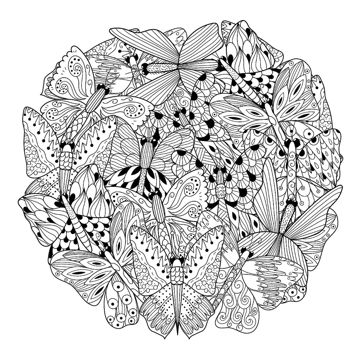 Stress Relief Free Printable Coloring Pages For S Easy Infoupdate