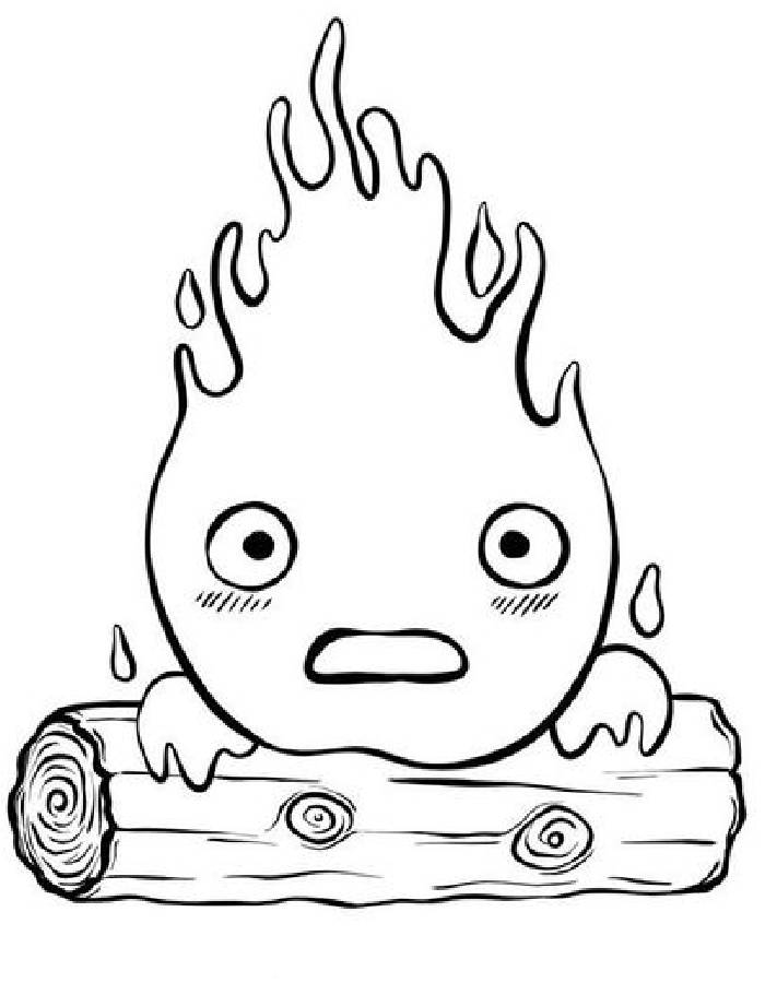 Studio Ghibli Coloring Pages Free Printable PDF 