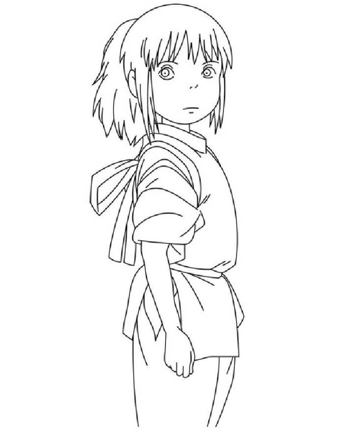 Studio Ghibli Coloring Pages Free Printable PDF 
