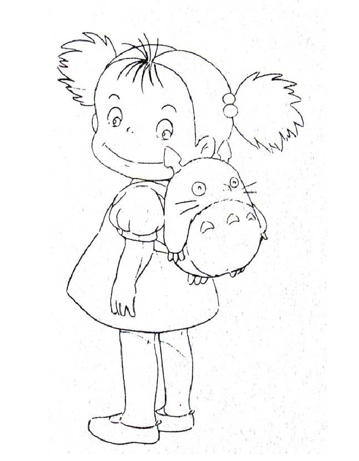 Studio Ghibli Coloring Pages Free Printable PDF