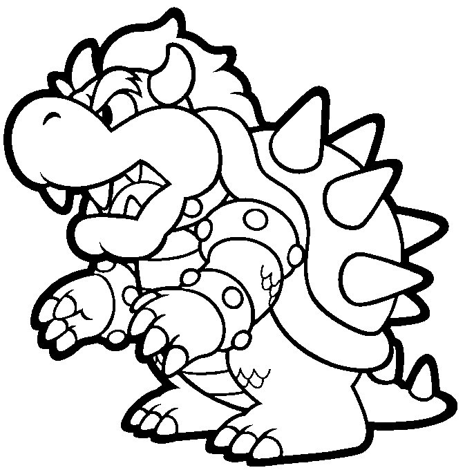 Coloring Pages Super Mario