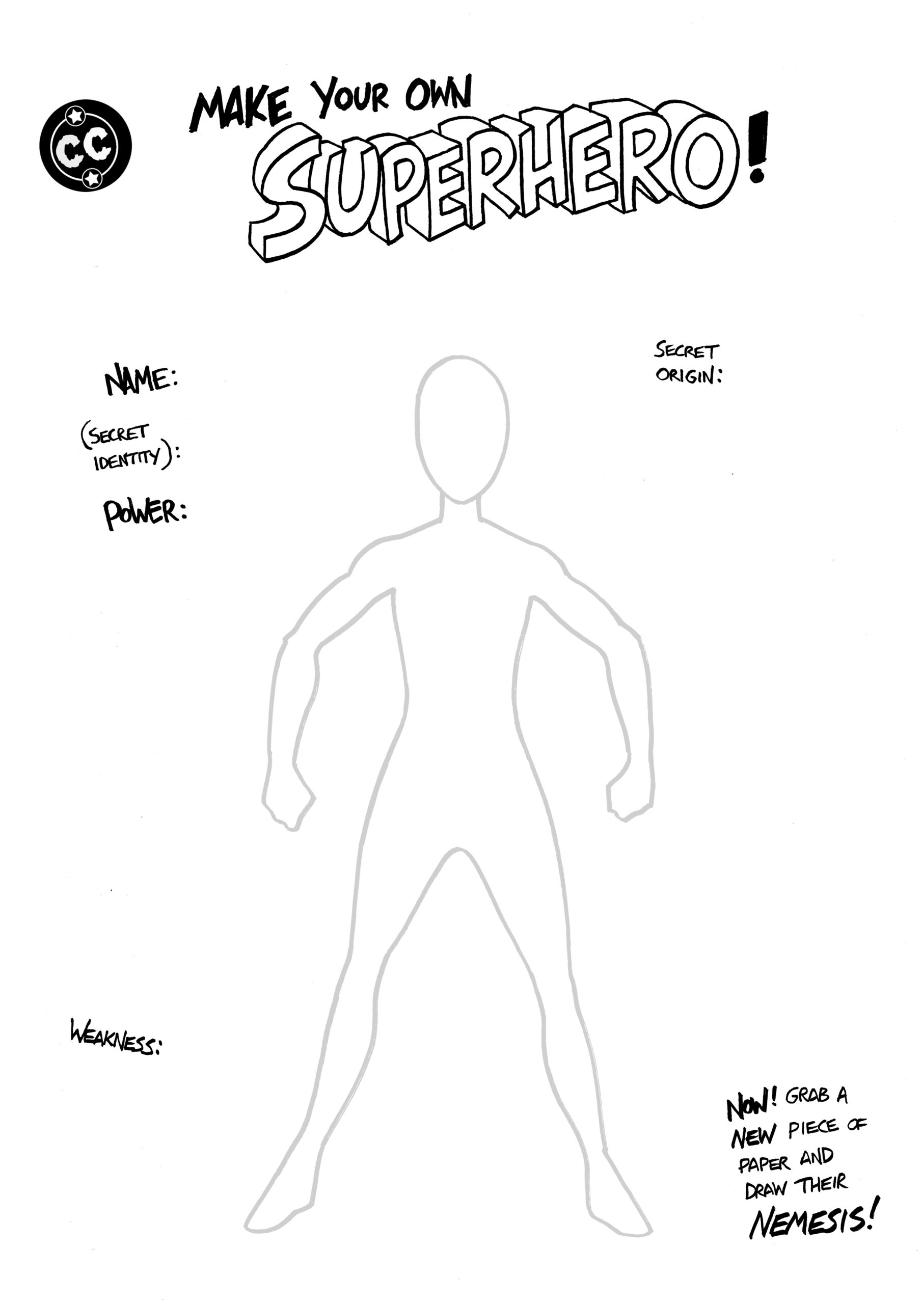 Superhero Worksheets Worksheets Library