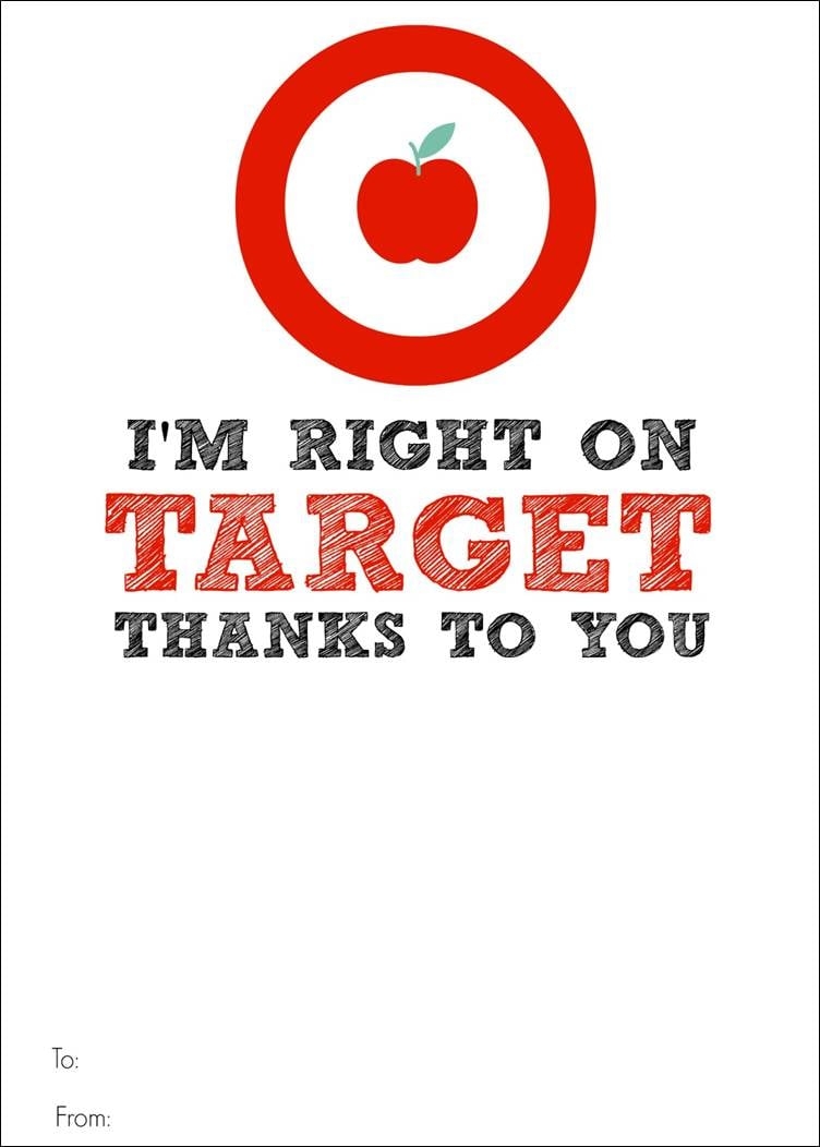 Target Gift Card Printable Teacher Appreciation Bitz Giggles