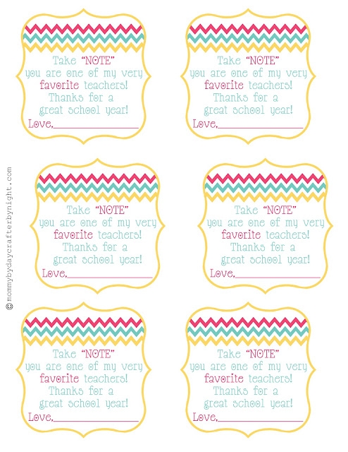 Teacher Gift Idea Free Printable Teacher Appreciation Skip To My Lou