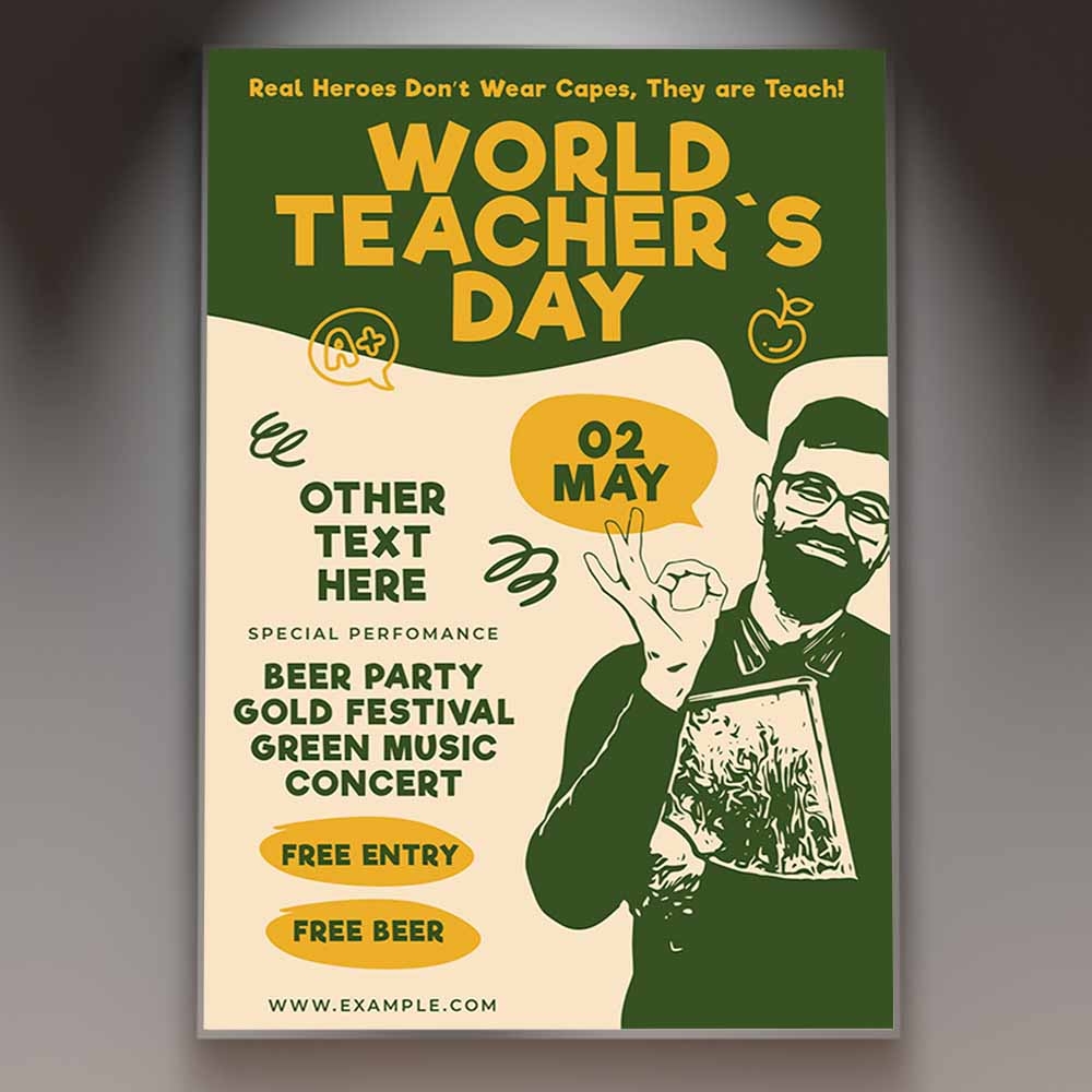 teachers day card printable pdf