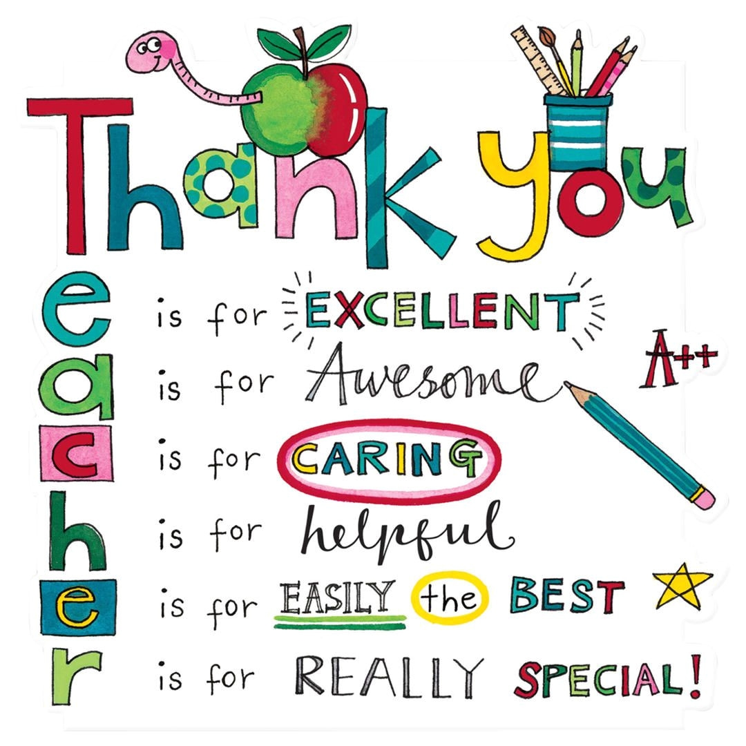 Teachers Day Very Easy Card Williamson ga us