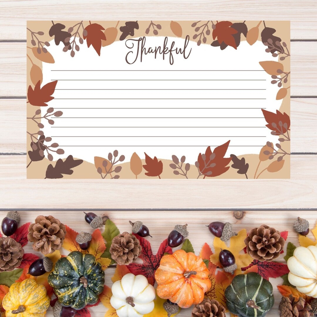 thankful cards printable free