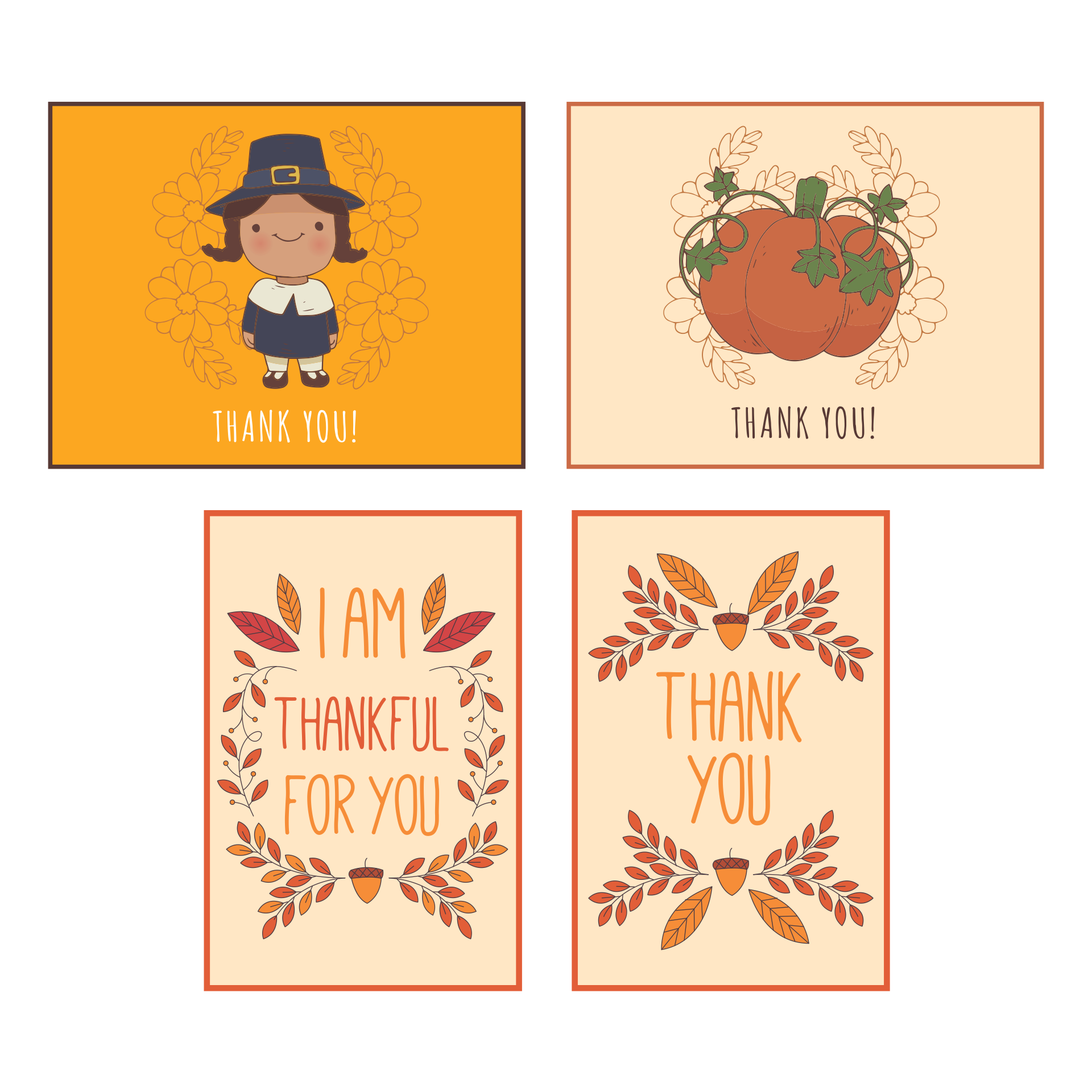 thankful for you cards printable