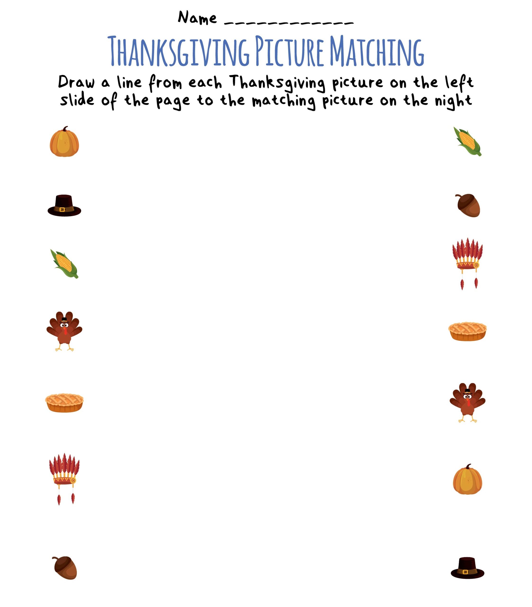 thanksgiving worksheets free printable