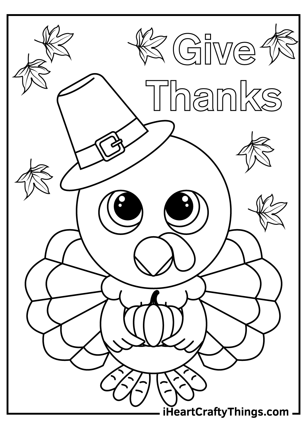 Thanksgiving Cards Coloring Pages Coloring Pages