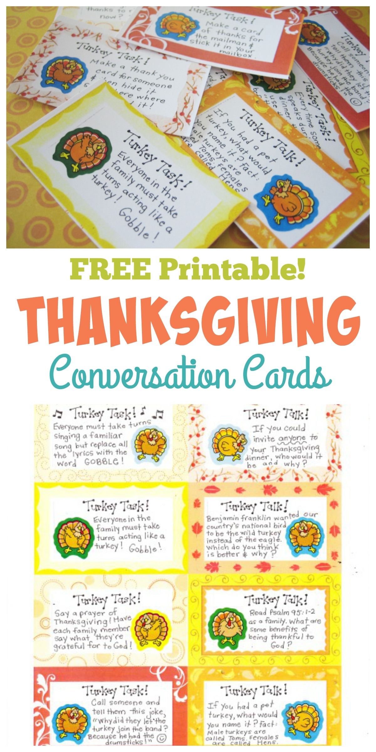 thanksgiving conversation cards printable