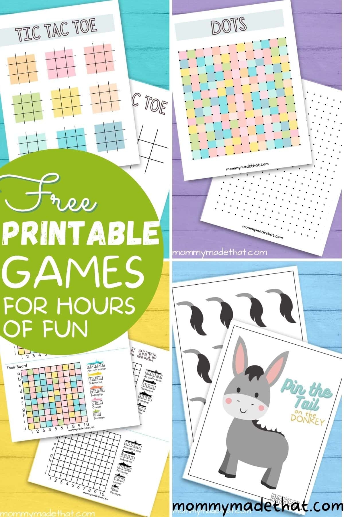 free printable games to download