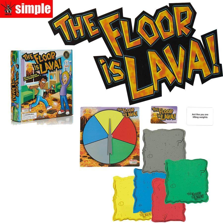 The Floor Is Lava Challenge Cards Printable Printable Word Searches