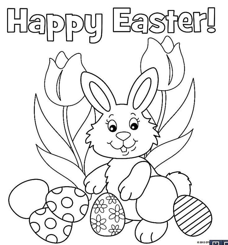 free printable easter bunny pictures to color