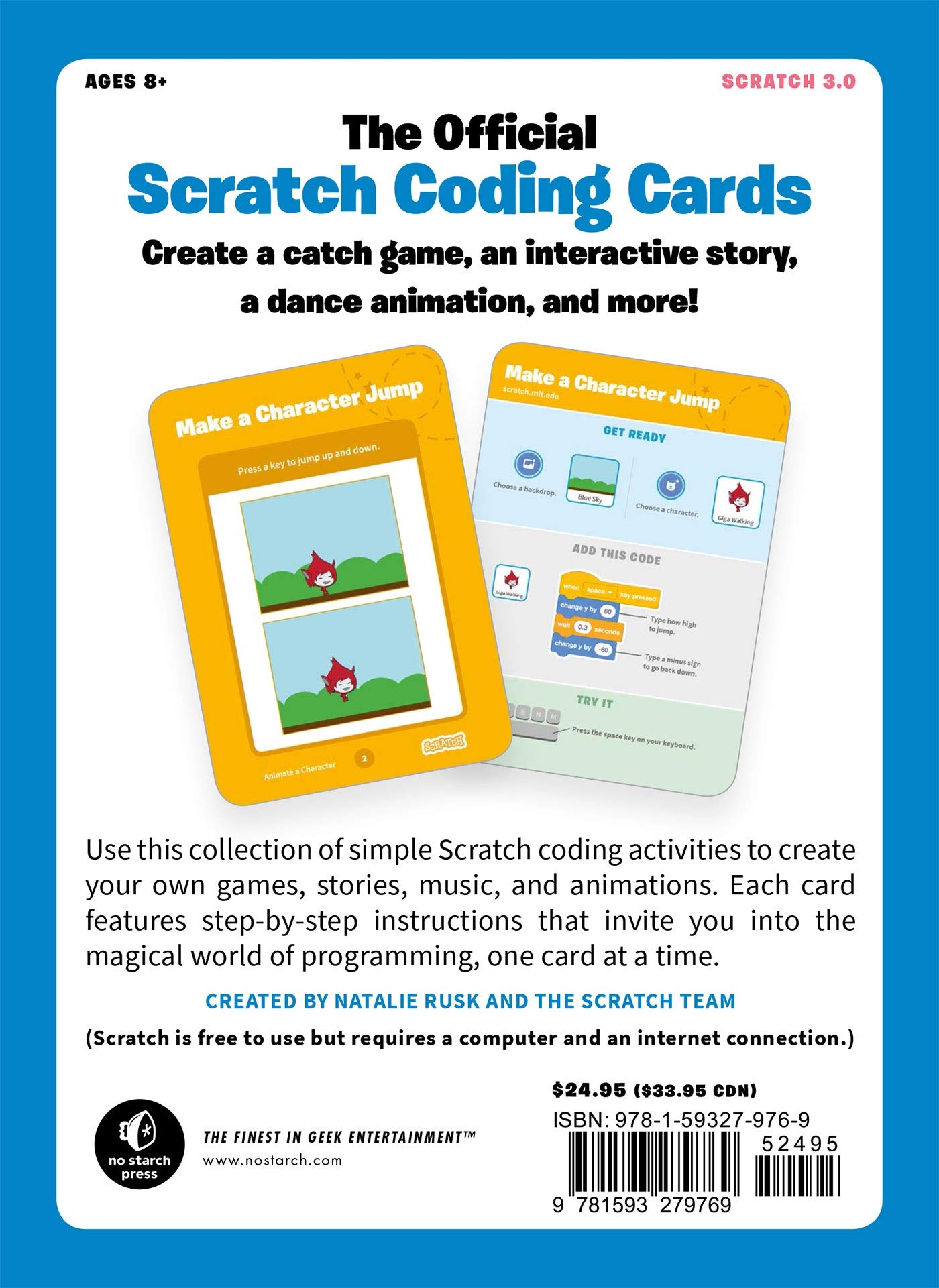 The Official Scratch Coding Cards Scratch 3 0 Creative Coding