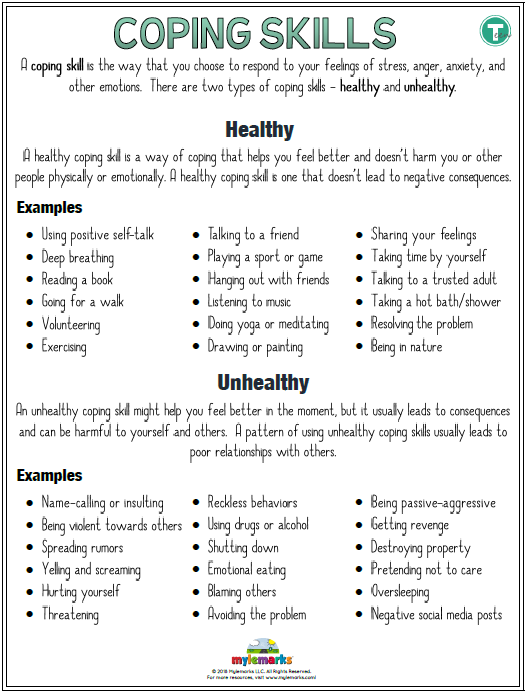Therapeutic Worksheets For Teens SkillsWorksheets