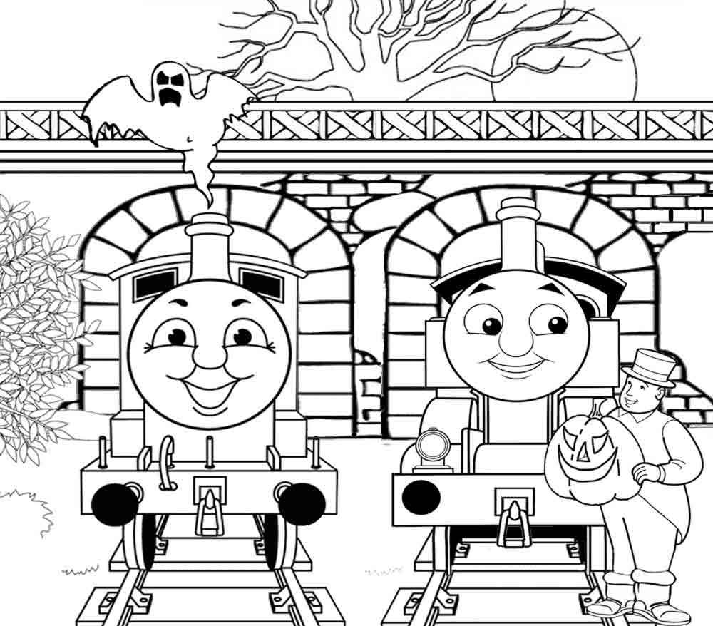 Thomas The Train Easter Coloring Pages Coloring Home