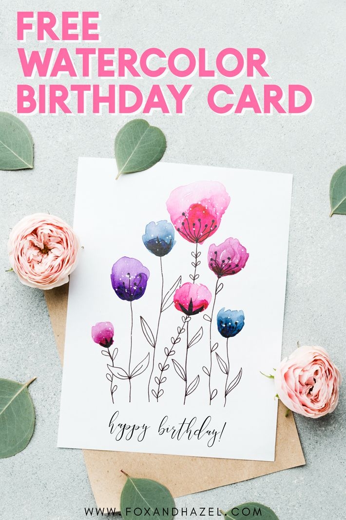 Totally Free Printable Birthday Cards Free Templates Printable
