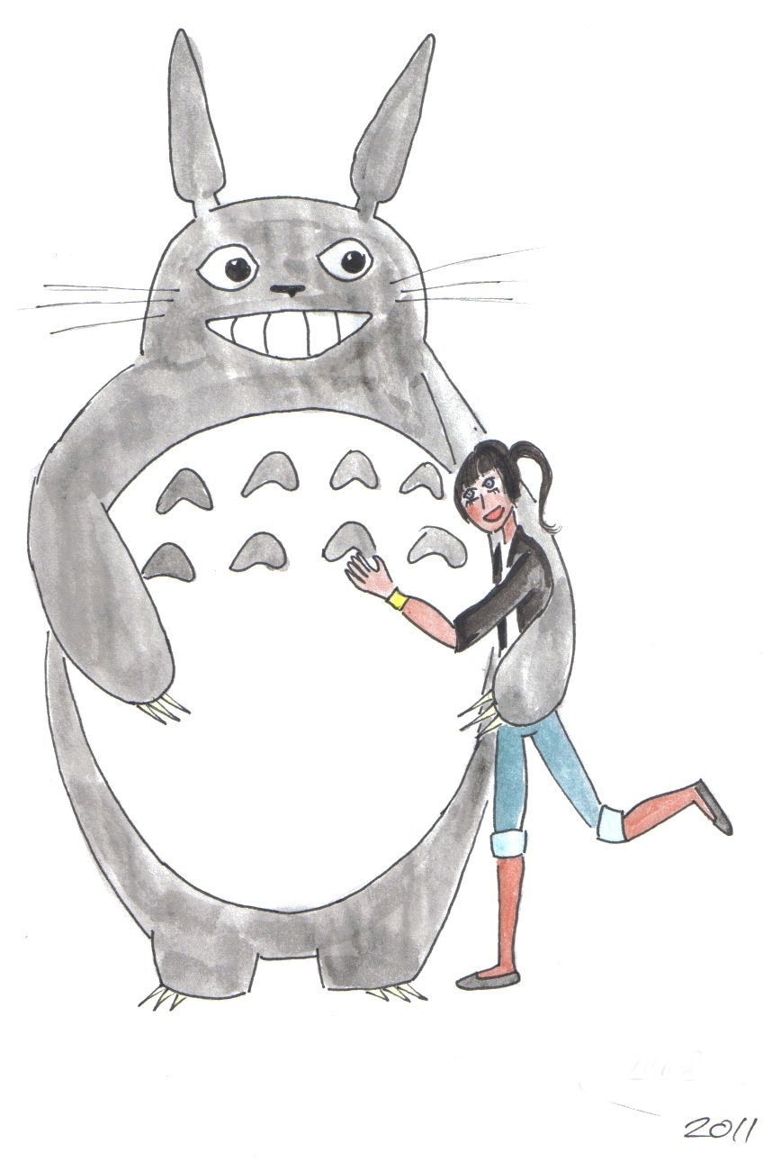 totoro birthday card printable