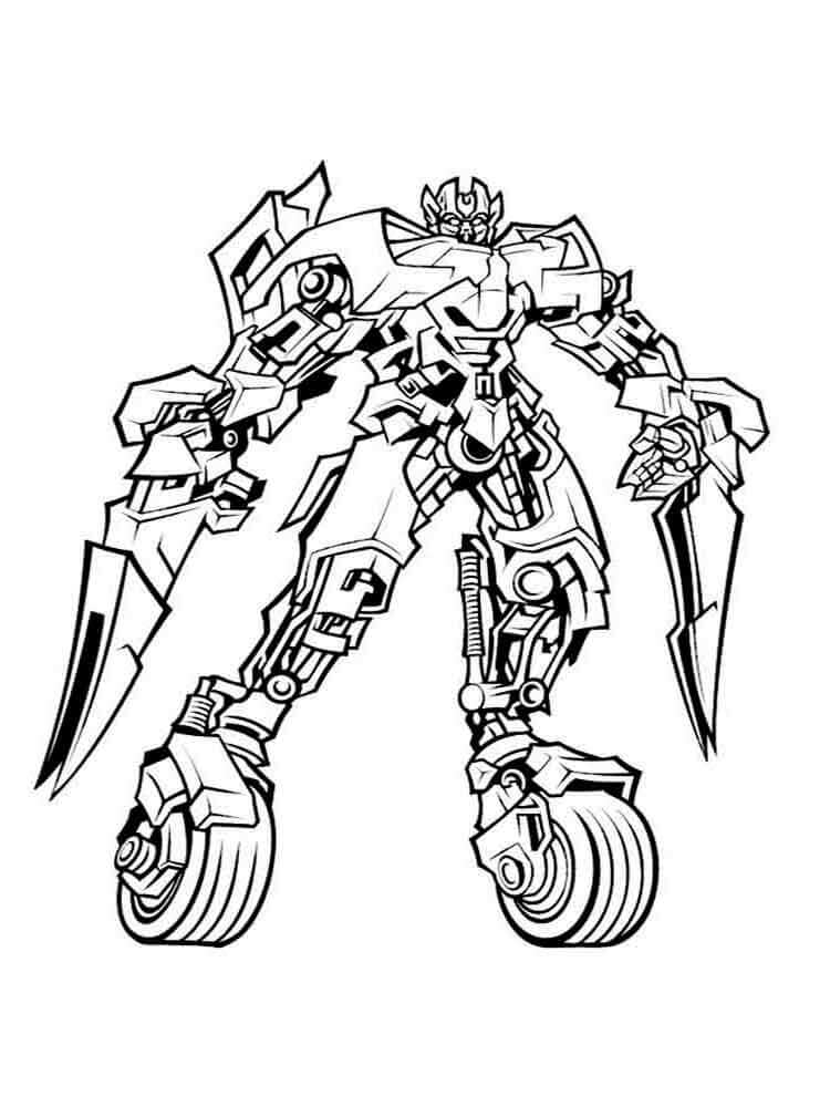 Coloring Pages Transformers