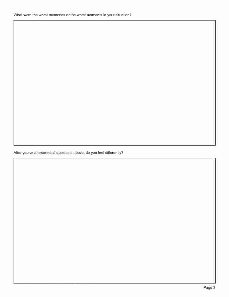 trauma narrative worksheet pdf