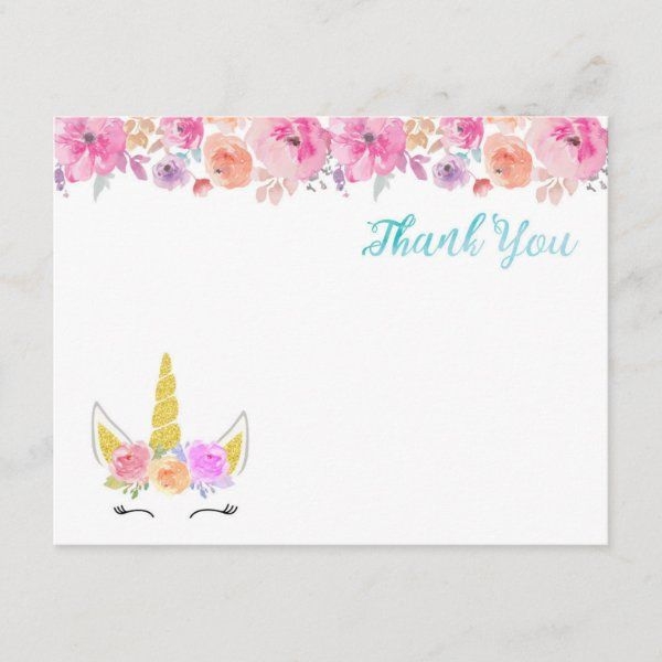 Unicorn Thank You Favor Tags Printable Instant Download Worksheets 