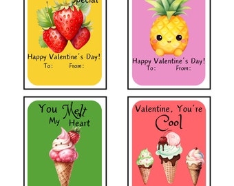 Unicorn Valentine Card Printable Kids Valentine Cards Valentine 39 s Day 