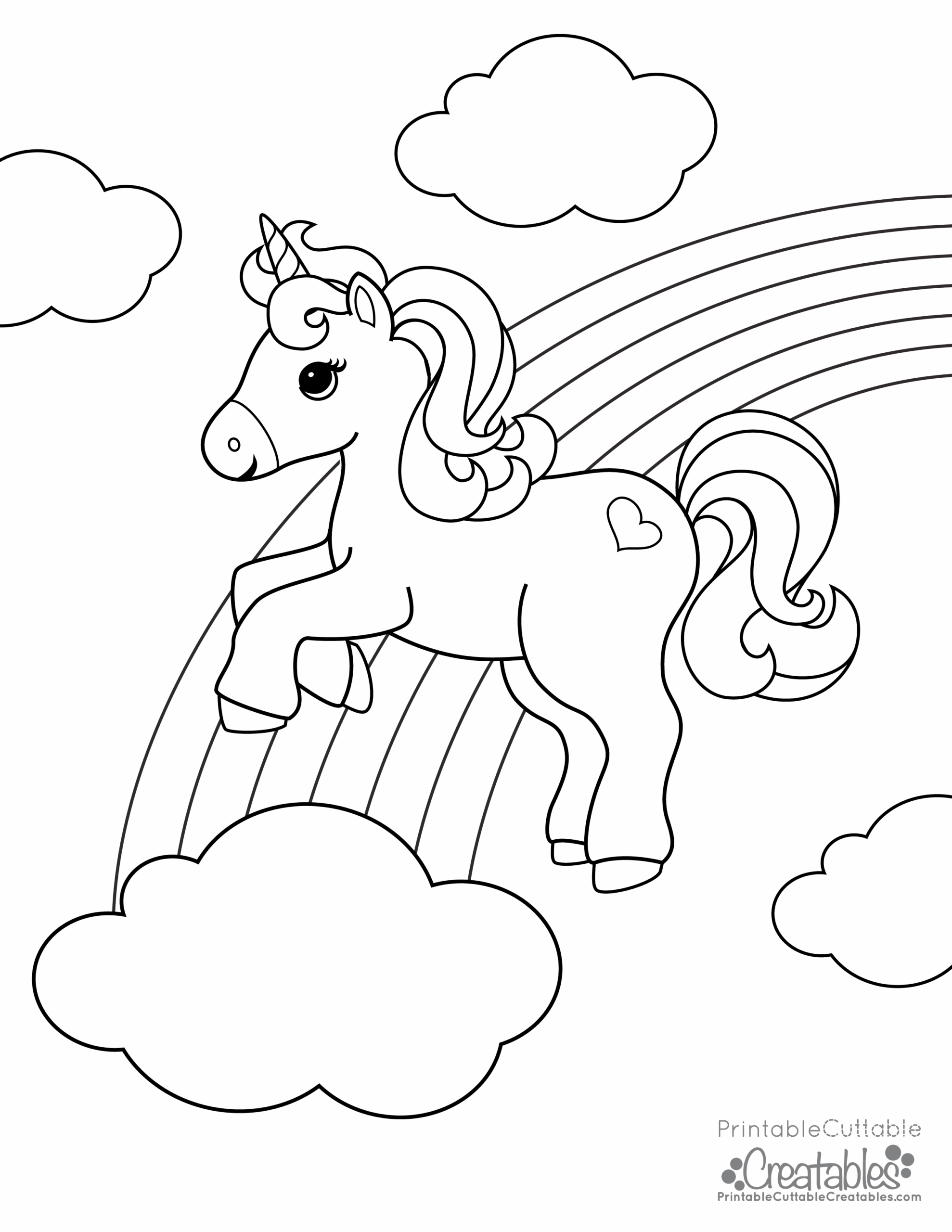 free coloring in unicorns