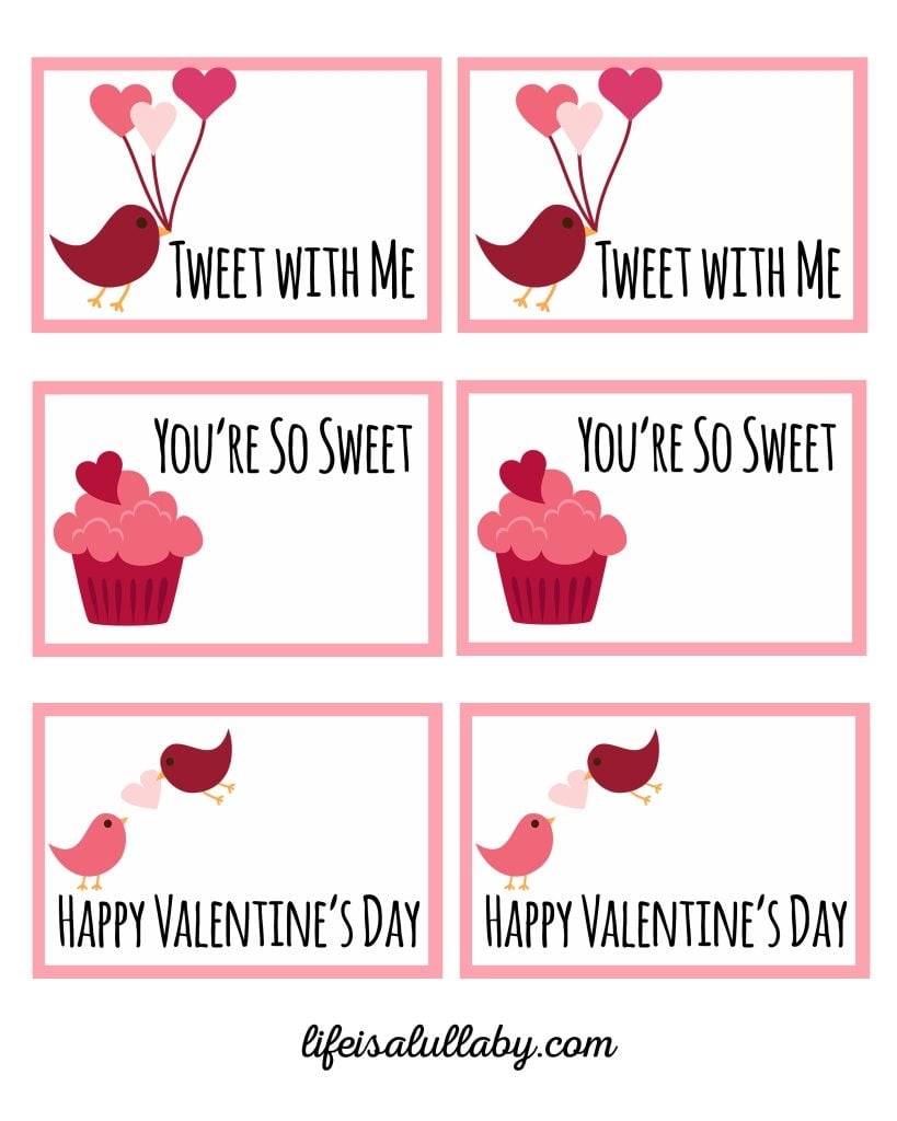 valentine day card printable free
