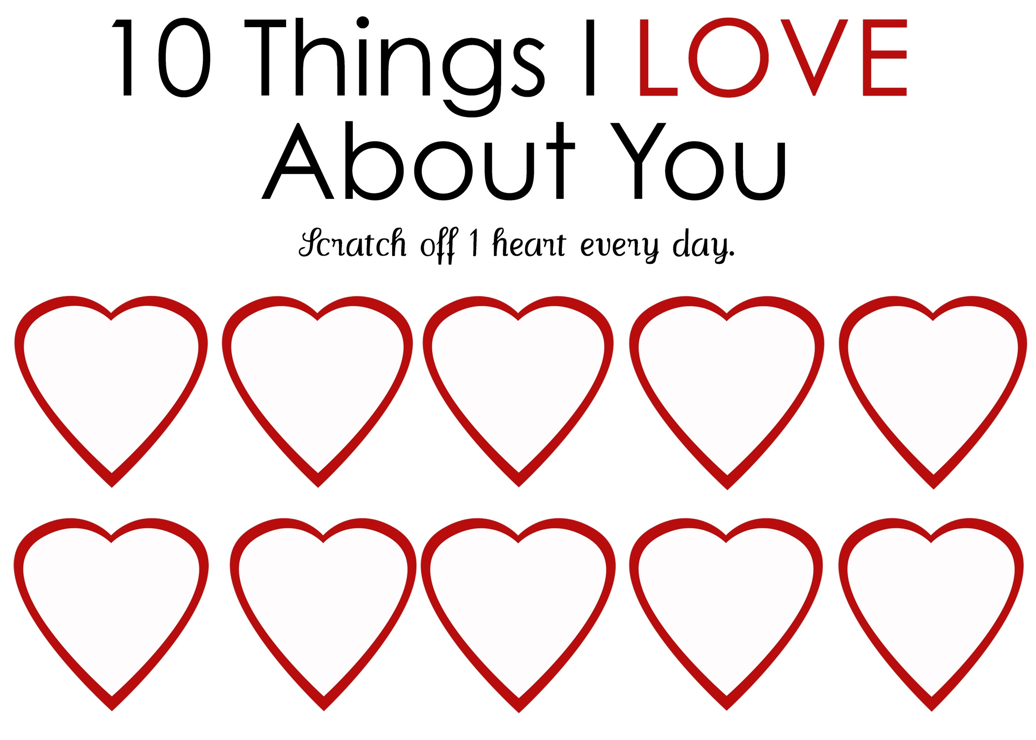 valentine cards for husband printable free