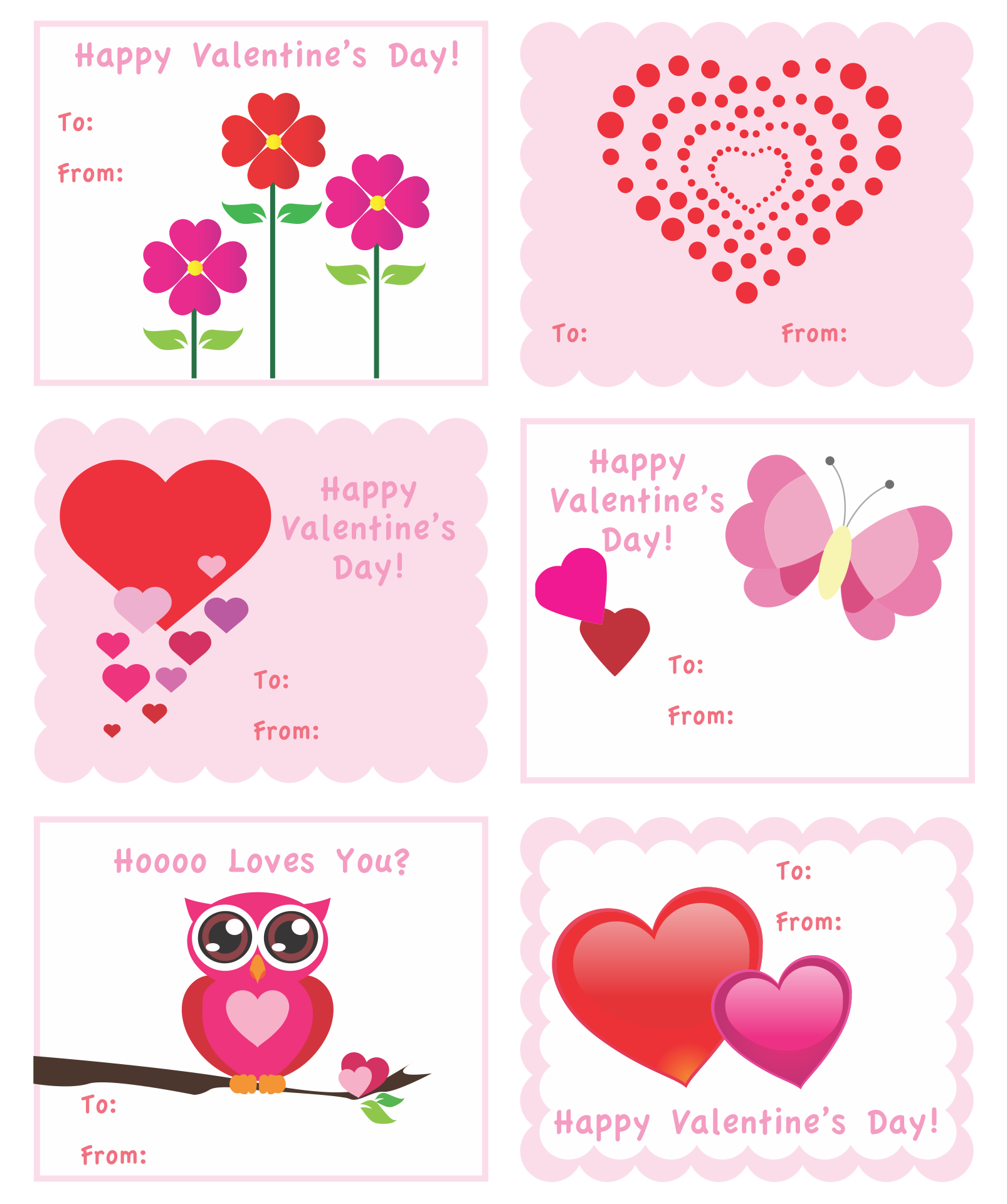 Valentine Templates Free Printable