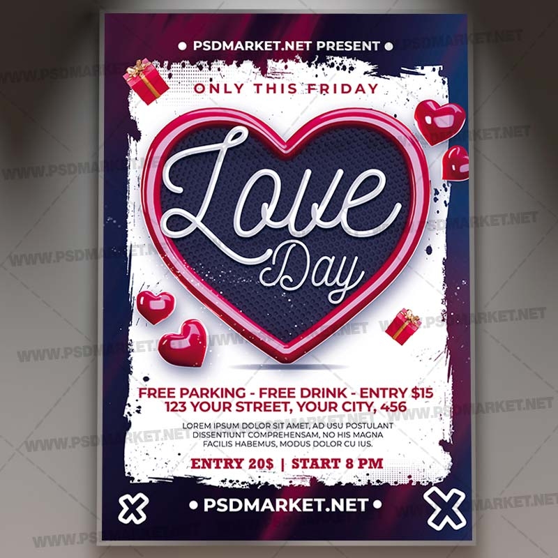 Valentines Card Printable Template
