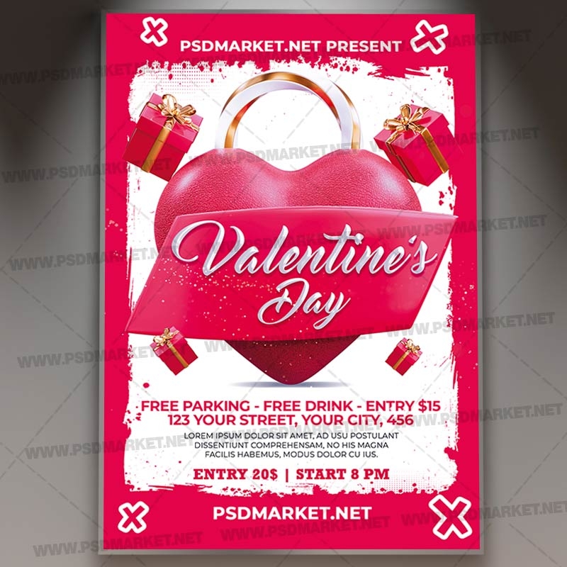 Valentines Card Printable Template