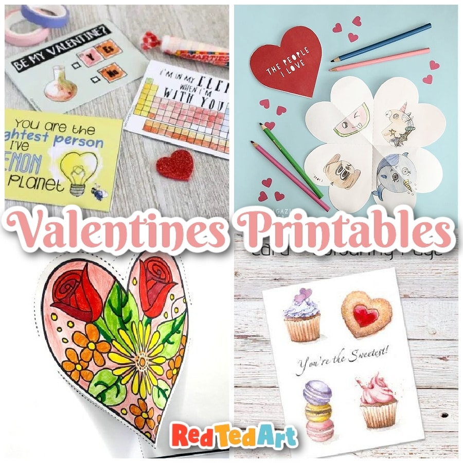 Valentines Day Card Craft Printables Handmade Valentine 39 s Day Crafts