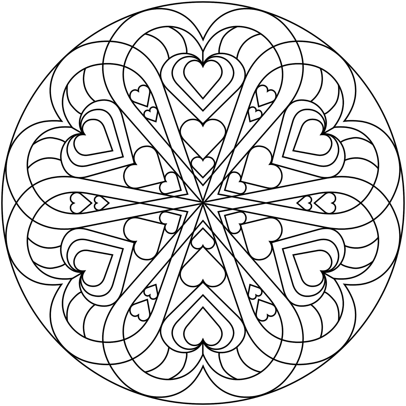 Free Valentines Coloring Pages