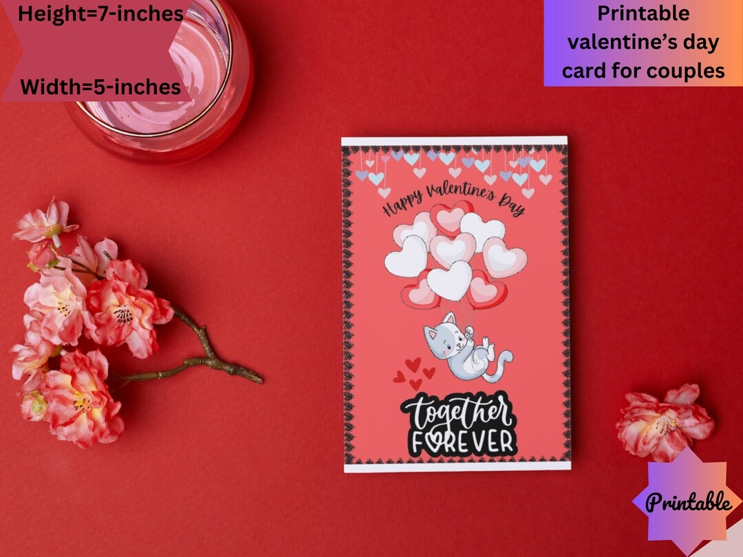 simple printable valentine's day cards