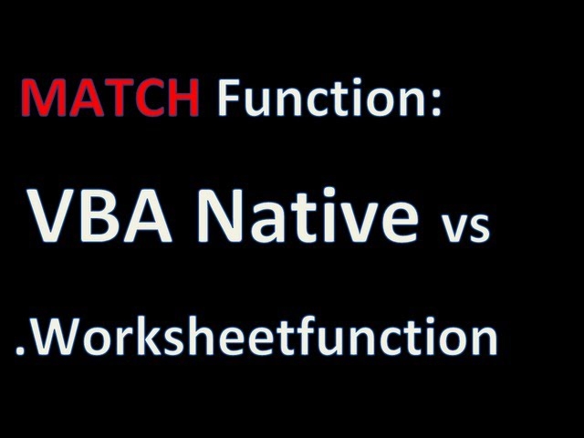 vba worksheet function