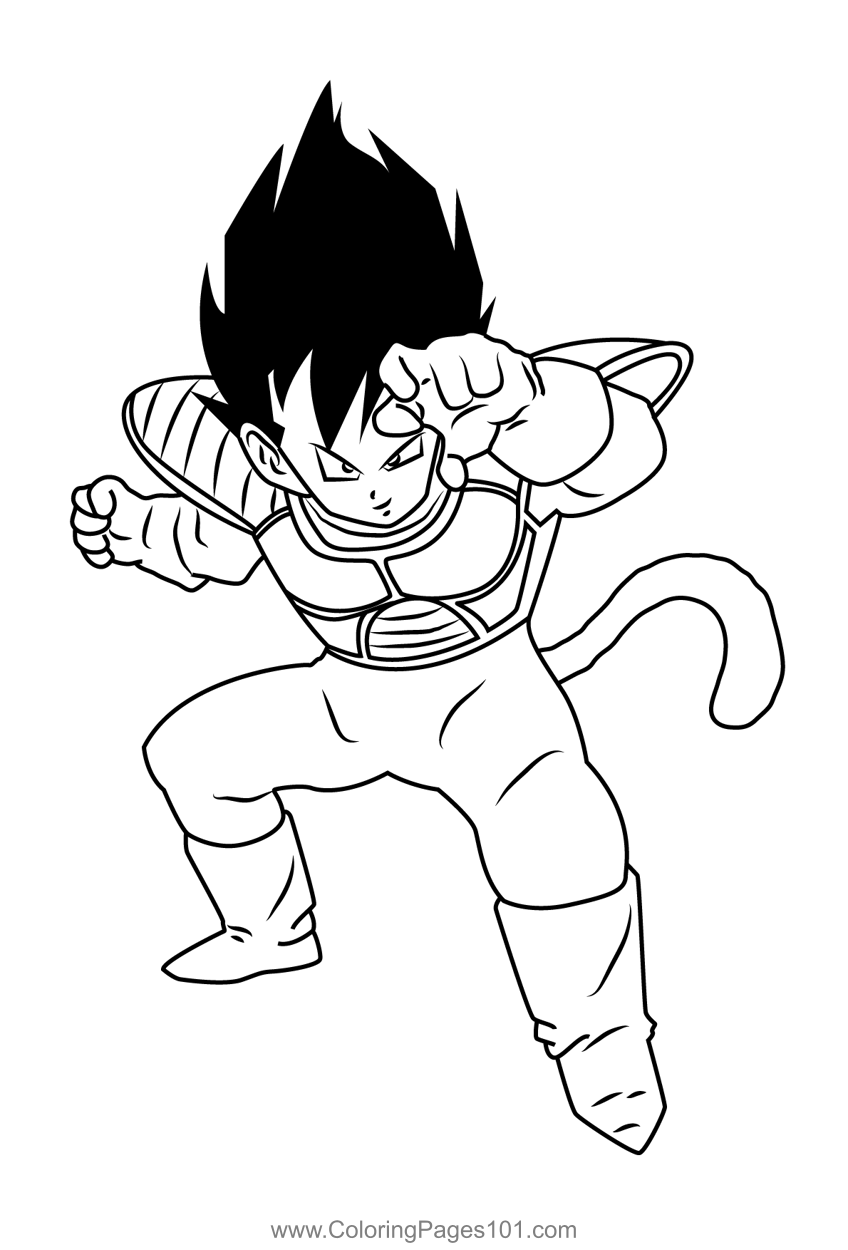 Dragon Ball Coloring Page