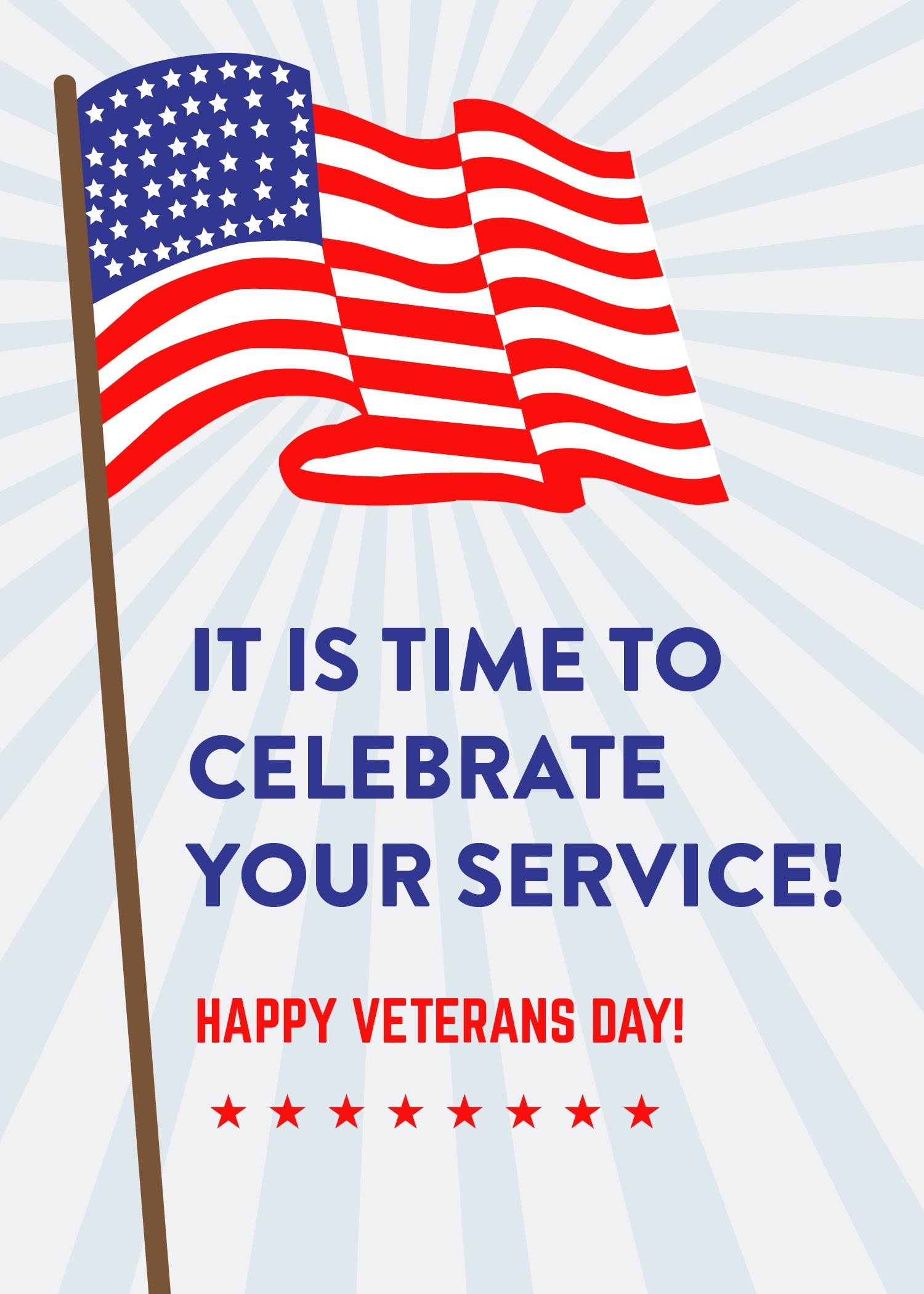 Veterans Day Card In PSD Illustrator SVG JPG EPS PNG Word