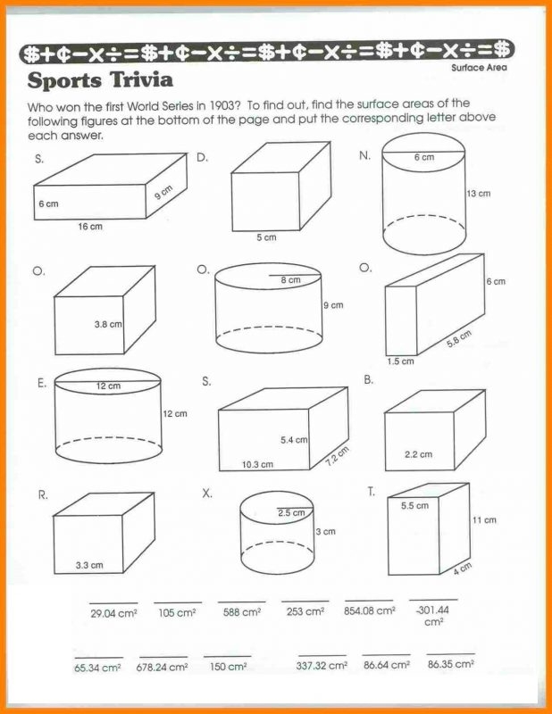 Volume Worksheets For 5Th Graders Printable Calendars AT A GLANCE