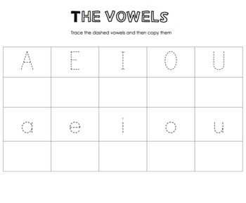 Vowels Worksheets For Kindergarten Kindergarten