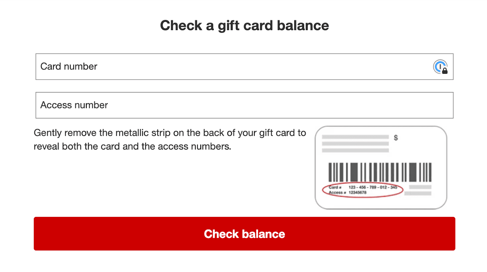 target gift card online printable