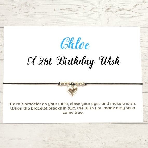 wish bracelet card template printable free