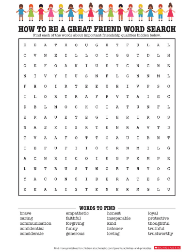 Word Finding Worksheets