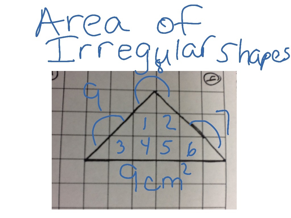 area of irregular figures worksheet