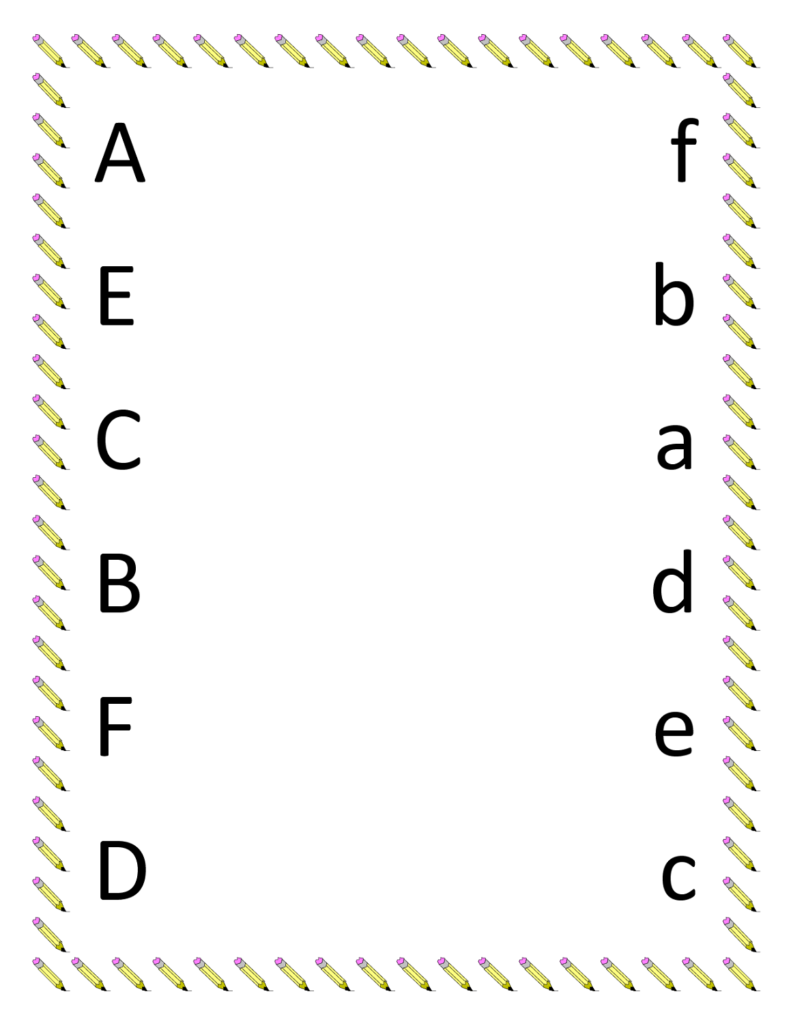 activity worksheets for nursery