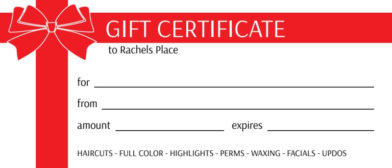 no worries gift certificate template