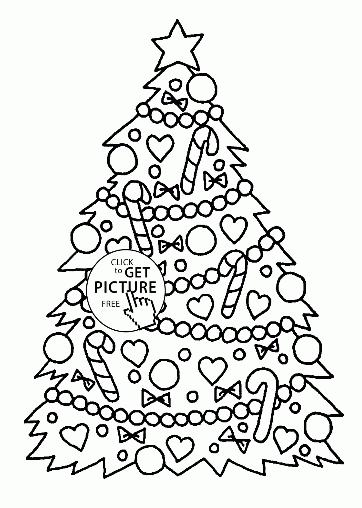 xmas coloring pages free printable